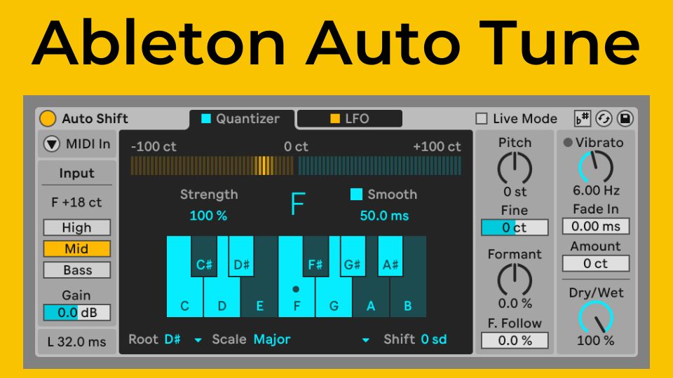 Does Ableton Live Have Autotune