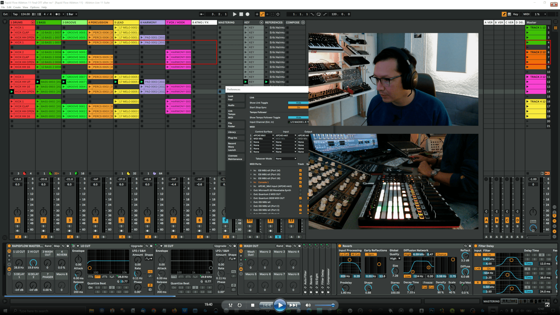 Ableton Live Rapid Flow Template Mixing + Workflow + Live Sets